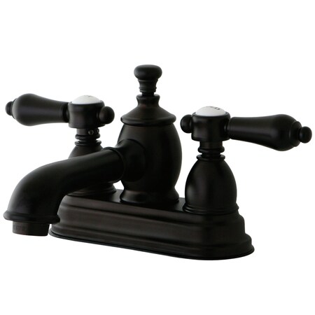 Kingston Brass KS7005BAL 4" Centerset Bathroom Faucet, Oil Rubbed Bronze KS7005BAL